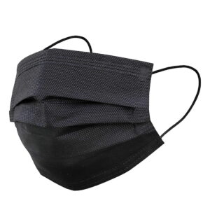 3PLY Disposable Black Facemask For Kids