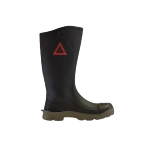 Terrapod Invictus S5 Gumboot - STC - Black/Tan