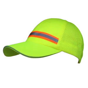 Hi-Viz Golf Cap with Reflective Strip