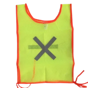 Hi-Viz Reflective Mesh Safety Bib