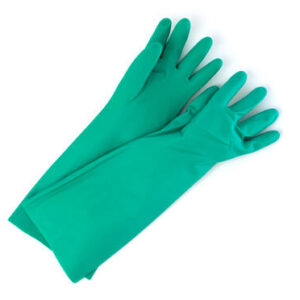Green Nitrile Household Gloves (Pair)